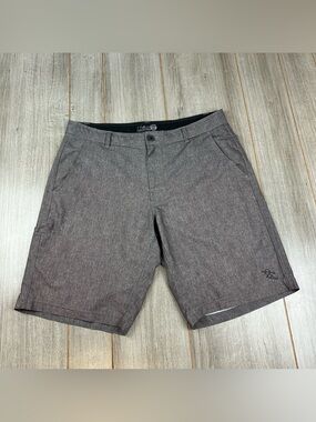 Da Hui Hybrid Collection Shorts Mens 34 Brown